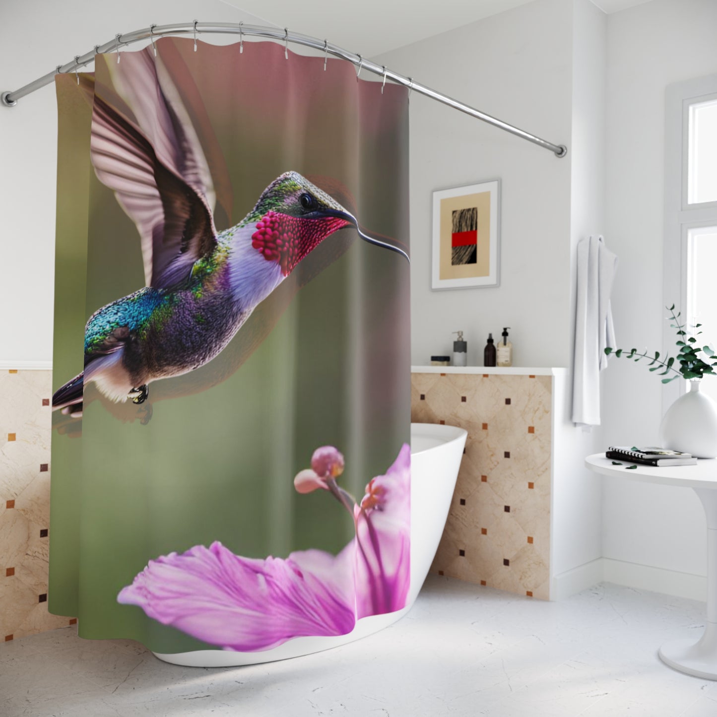 Hummingbird Shower Curtain