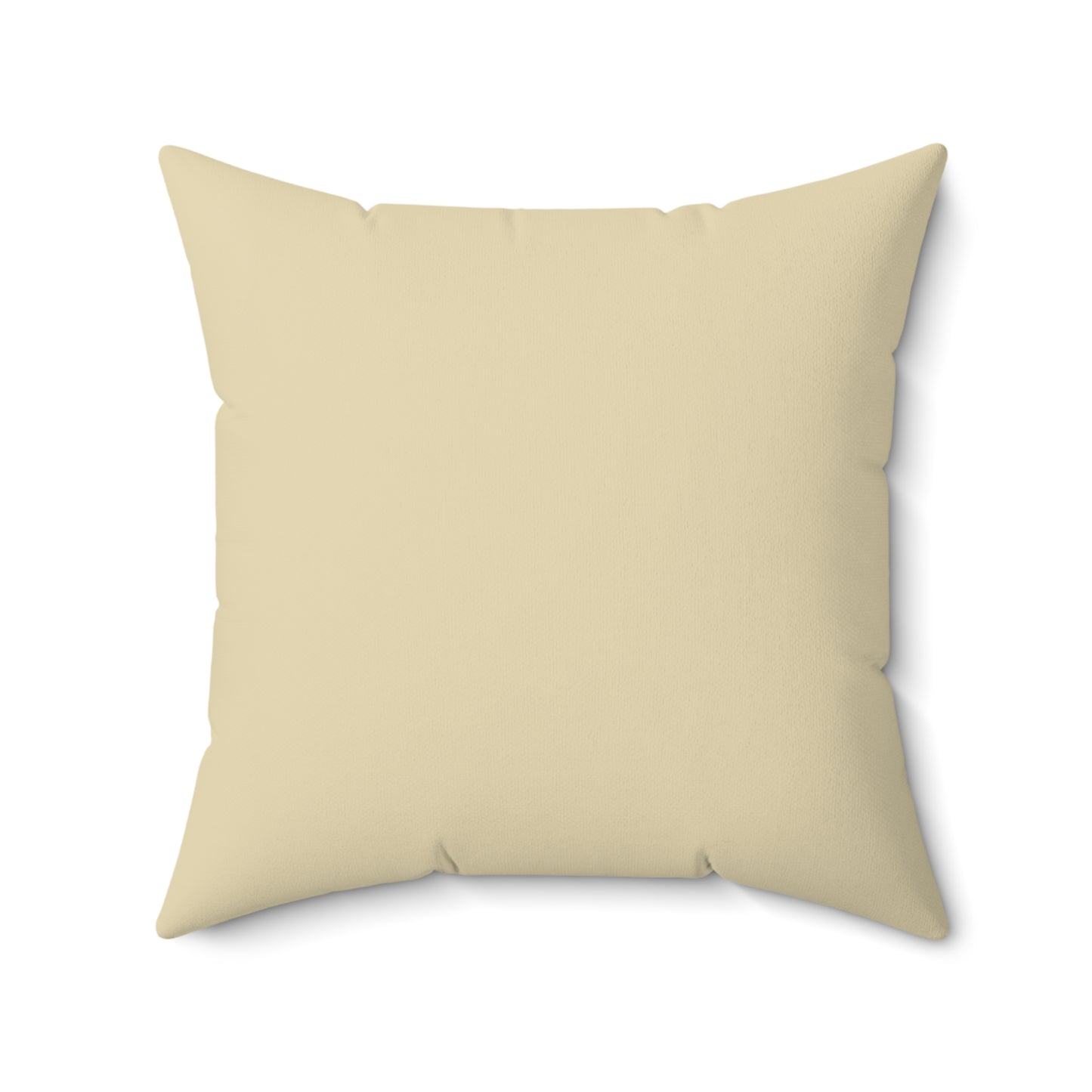 Gold Line Art Spun Polyester Pillow