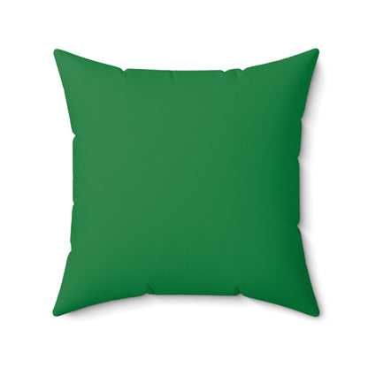 Square Pillow | LOVE Leaf Accent Design