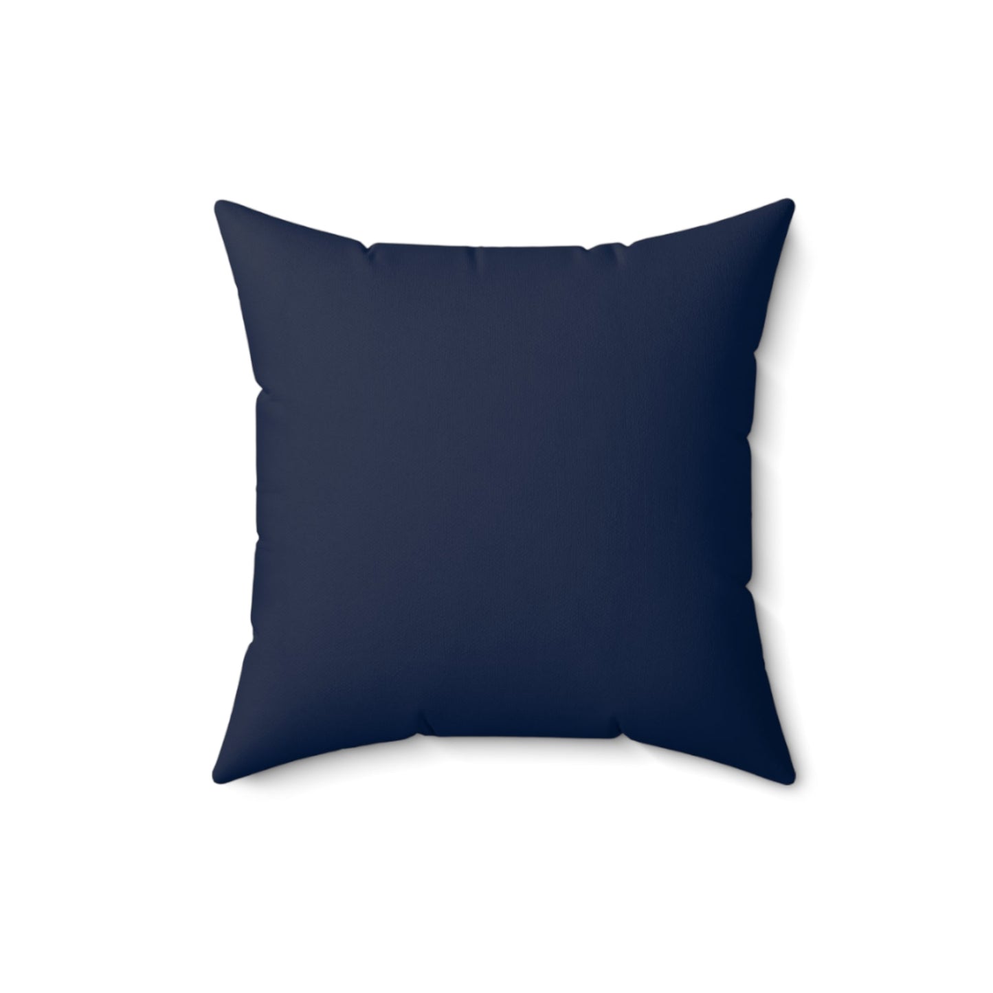 JOY Square Pillow | Blue-and White