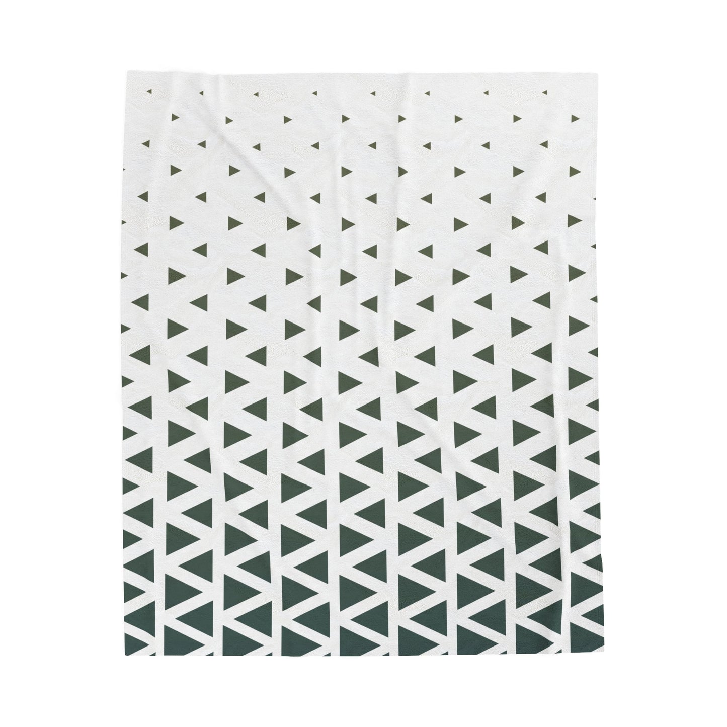 Plush Blanket | Geometric Triangular Lattice Design