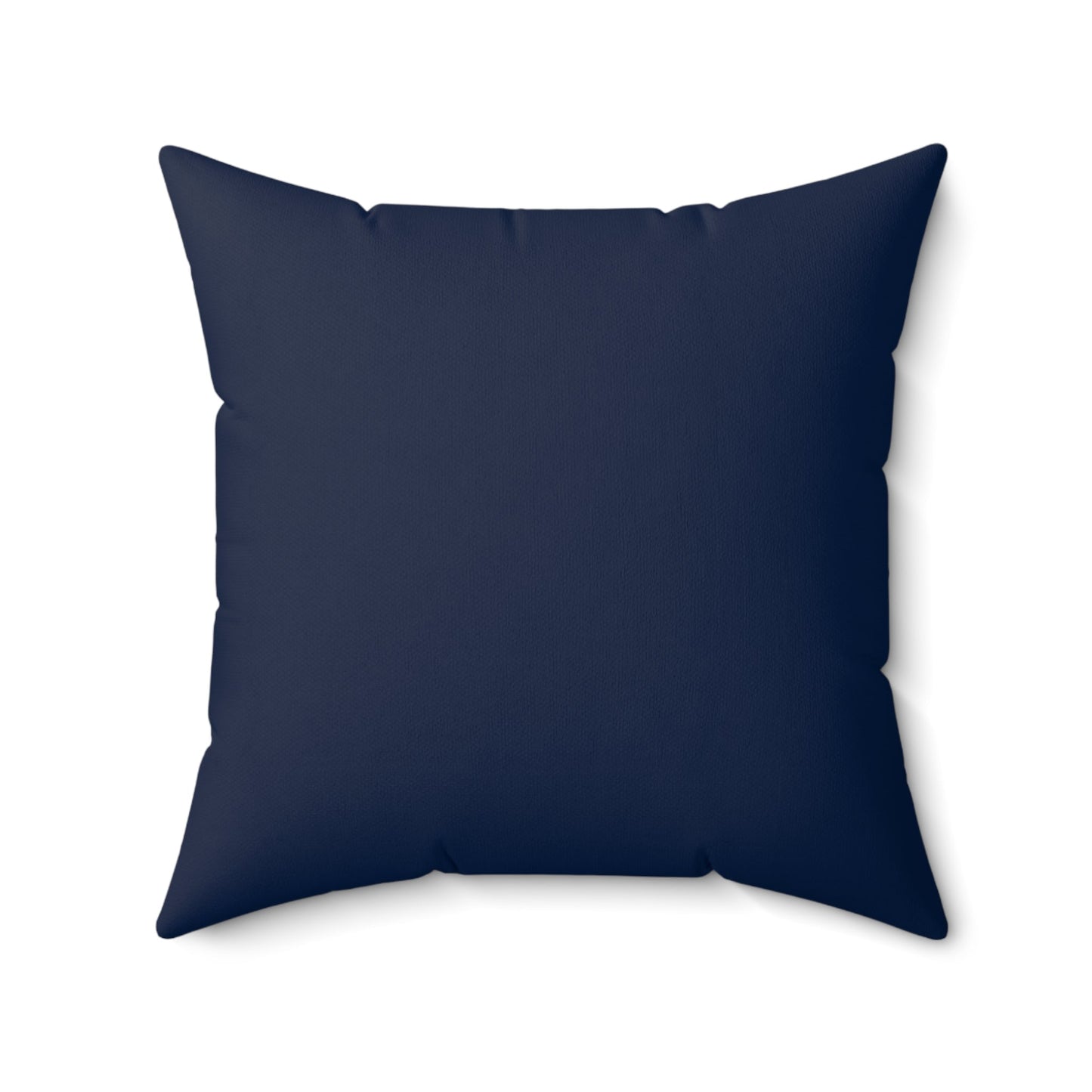 JOY Square Pillow | Blue-and White