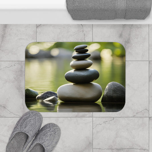 Serenity Stone Balance - Bath Mat