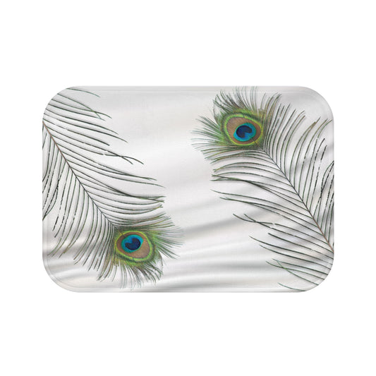 Peacock Feather - Bath Mat