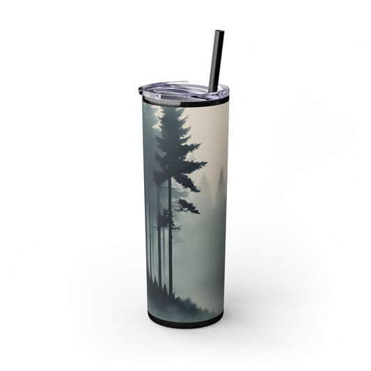 Tumbler Cup | Monochrome Forest Design, 20oz