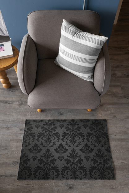 Damask Area Rug