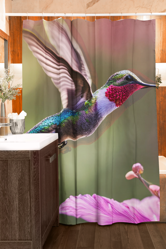 Hummingbird Shower Curtain