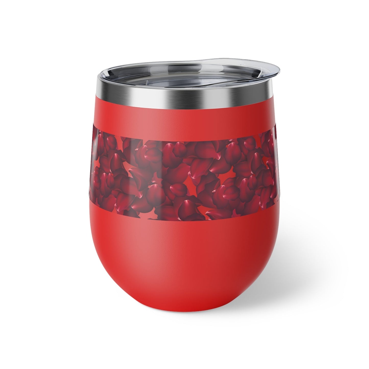 Copper Vacuum Insulated Cup | Rose Petal Design